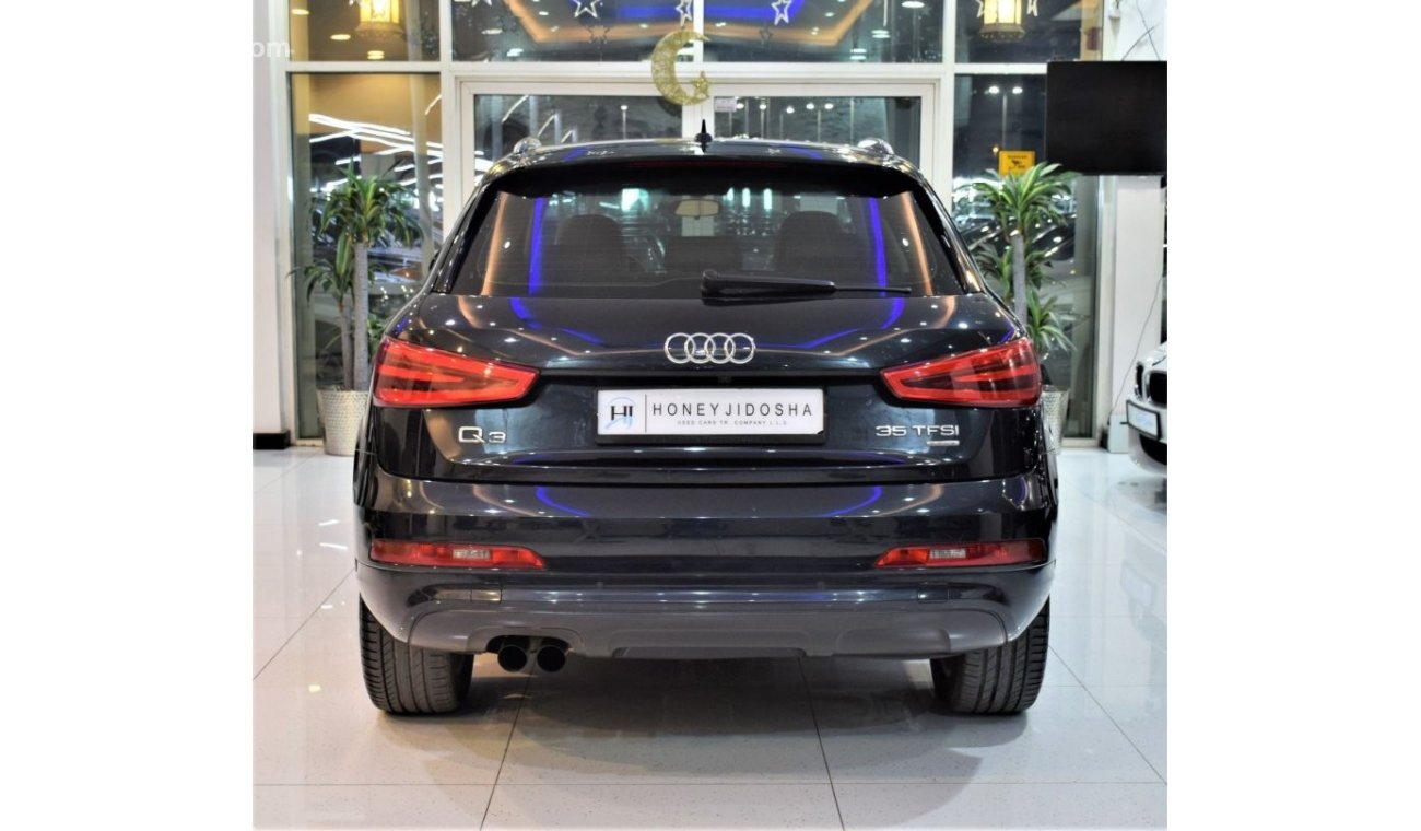 Audi Q3 Audi Q3 35TFSi QUATTRO ( 2014 Model! ) in Dark Blue Color! GCC Specs