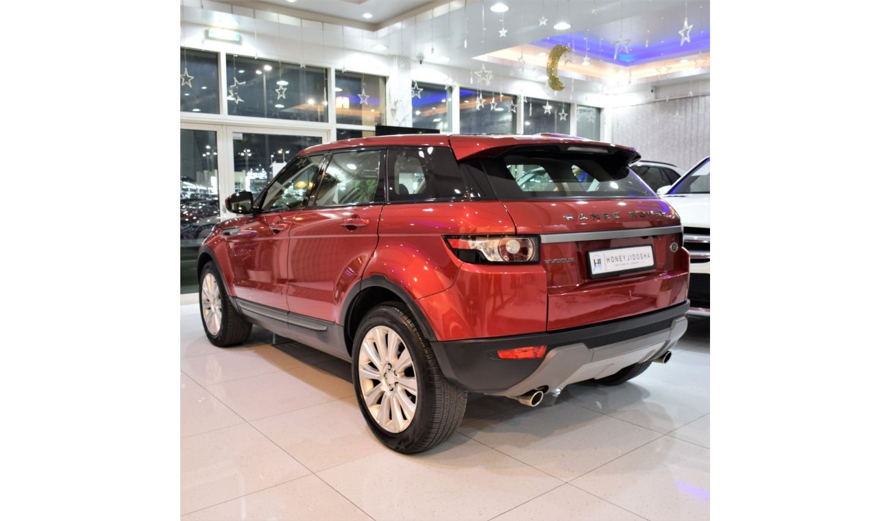 Land Rover Range Rover Evoque EXCELLENT DEAL for our Land Rover RANGE ROVER Evoque 2014 Model!! in Red Color! GCC Specs