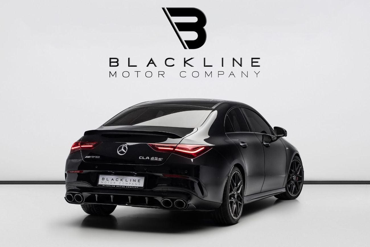 Mercedes Benz CLA 45 AMG S BACK TO DUBAI | BACK IN MOTION | 2028 Mercedes Warranty + Service Contract, GCC