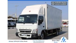 Mitsubishi Fuso 2017 | FUSO CANTER LONG CHASSIS DRY BOX WITH EXCELLENT CONDITION AND GCC SPECS