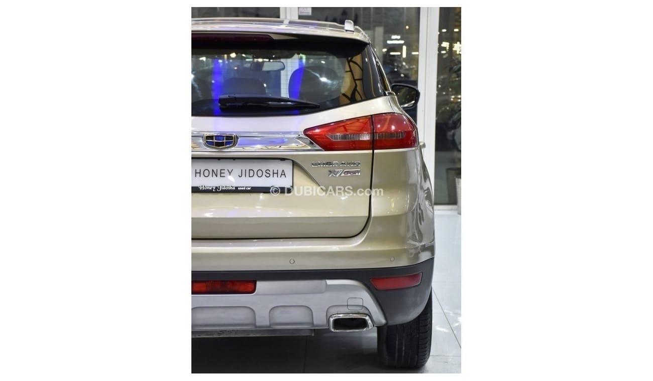 جيلي إمجراند اكس7 EXCELLENT DEAL for our Geely Emgrand X7 Sport ( 2019 Model ) in Golden Color GCC Specs
