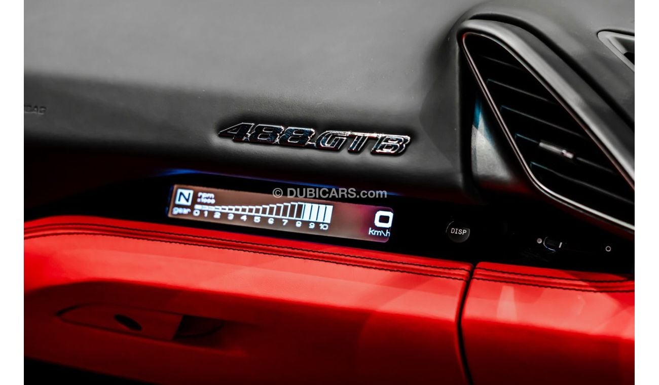 Ferrari 488 Std 2017 Ferrari 488 GTB, Ferrari Warranty, Very Low KMs, GCC