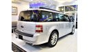 فورد فليكس ONLY 88000KM! AMAZING Ford Flex 2014 Model!! in Silver Color! GCC Specs