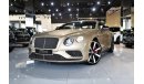 Bentley Continental 2017!! BENTLEY CONTINENTAL GT **V8s** PURPLE DIAMOND STITCH INTERIOR I GCC I MINT CONDITION !!