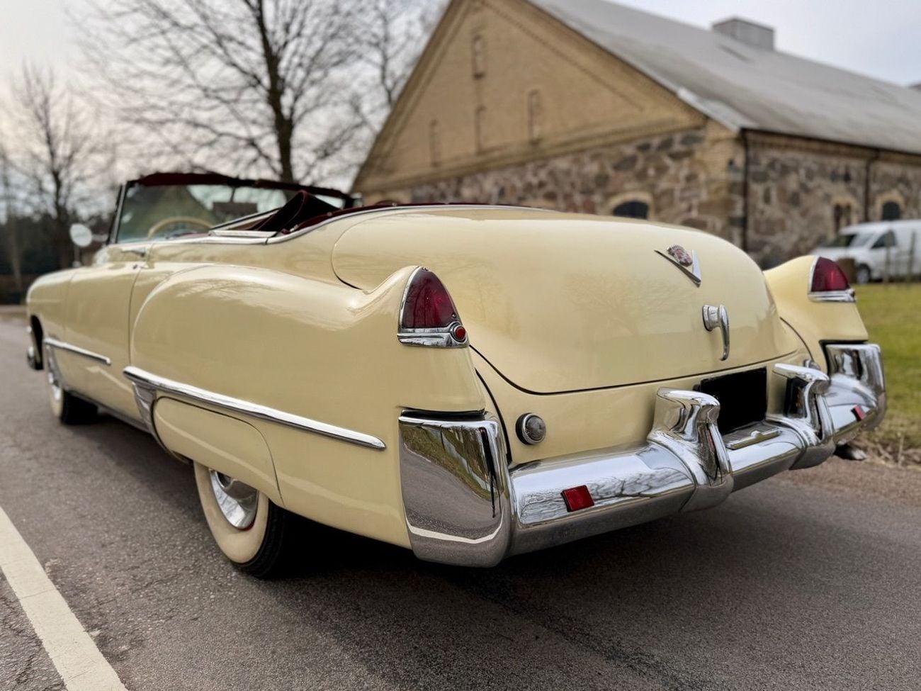 Cadillac Series 62 1949 Cadillac Series 62 Convertible – Fiesta Ivory – Red Leather – Matching Numbers – Collector Grad