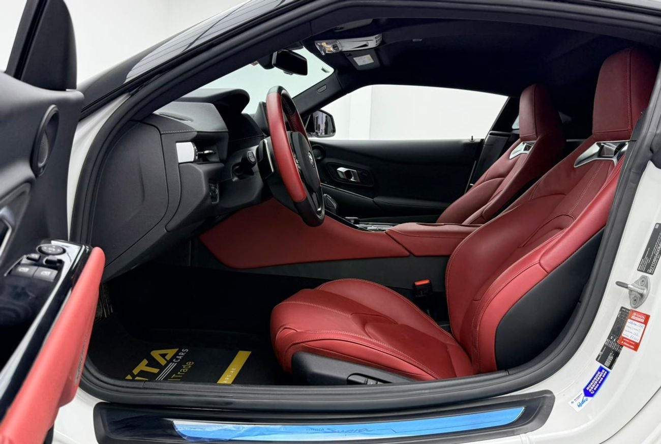 Toyota Supra 2021 Toyota Supra GR, Warranty, Full Toyota Service History, Very Low Km, Carbon Fiber Interior, GCC