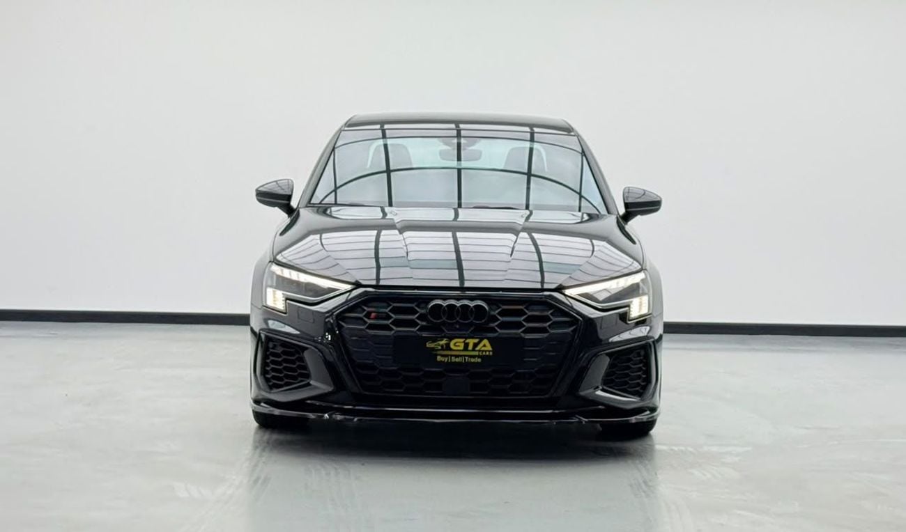 Audi S3 TFSI 2023 Audi S3 Black Edition, 2028 Audi Warranty + Service Pack, Full Audi Service History, GCC