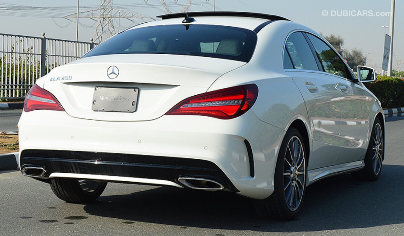 Mercedes-Benz CLA 250 AMG, I-4 Turbo, 0km, GCC Specs w/ 2 Years Unlimited Mileage Warranty