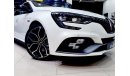 Renault Megane RS 296HP - 2020 - GCC - 7 YEARS WARRANTY