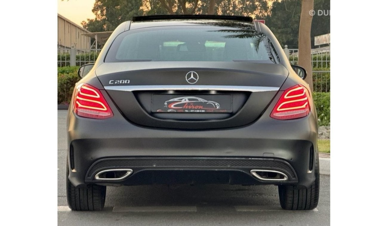 Mercedes-Benz C 200 MERCEDES BENZ C200 2016 GCC FULL OPTIONS IN PERFECT CONDITIONS