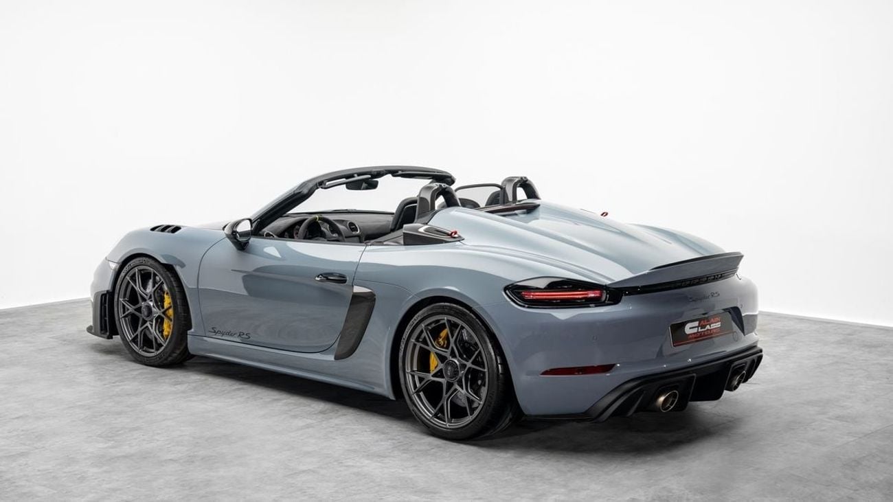 Porsche 718 Spyder RS Weissach - 2023 - Euro Specs