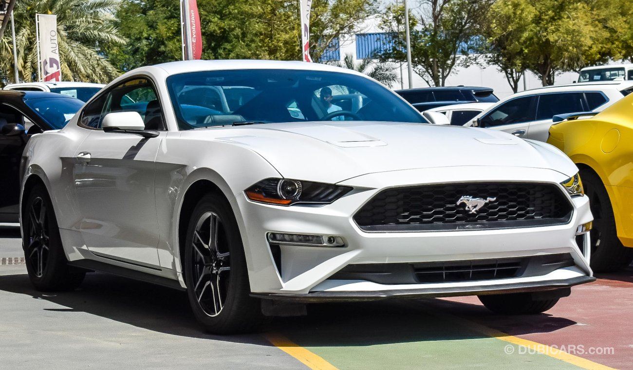 Ford Mustang 2019 Ecoboost, 2.3L GCC, 0km w/ 3Yrs or 100K km WTY + 60K km SERV at Al Tayer