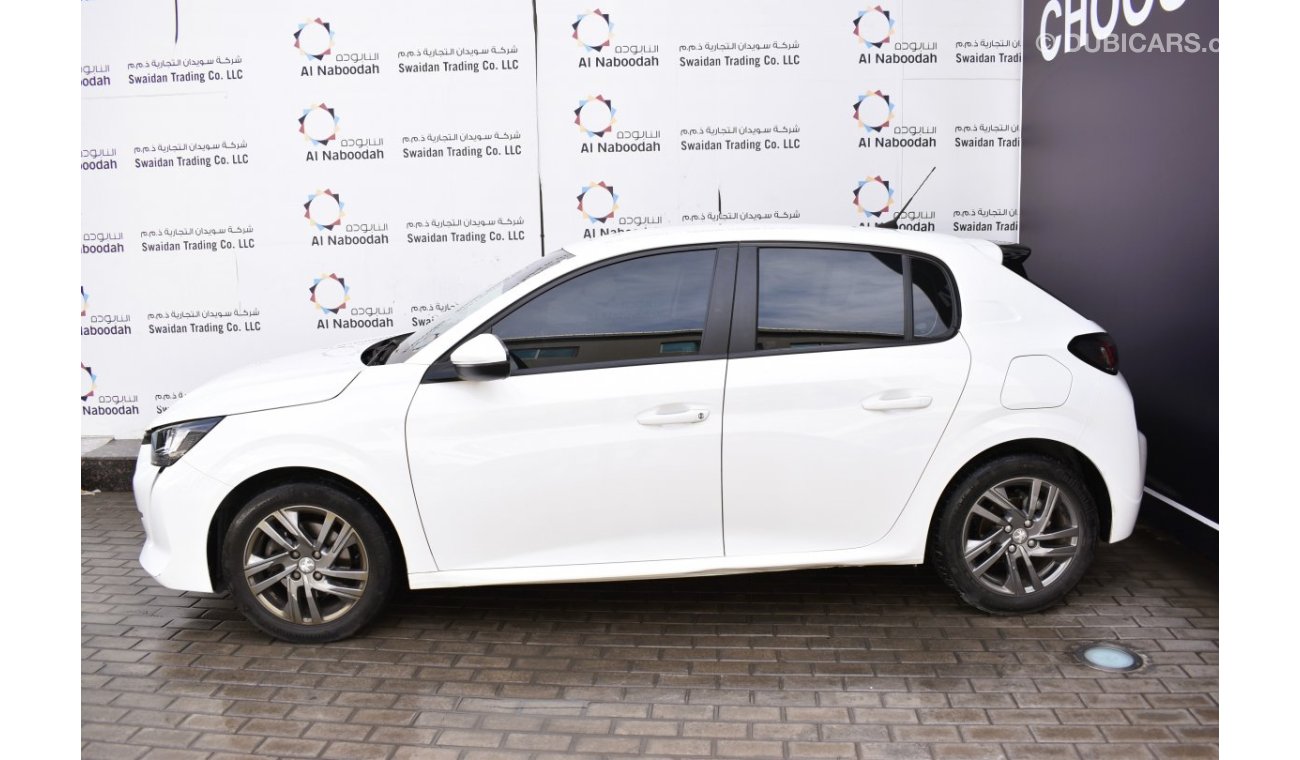 بيجو 208 AED 769 PM | 1.6L ACTIVE GCC AGENCY WARRANTY UP TO 2026 OR 100K KM