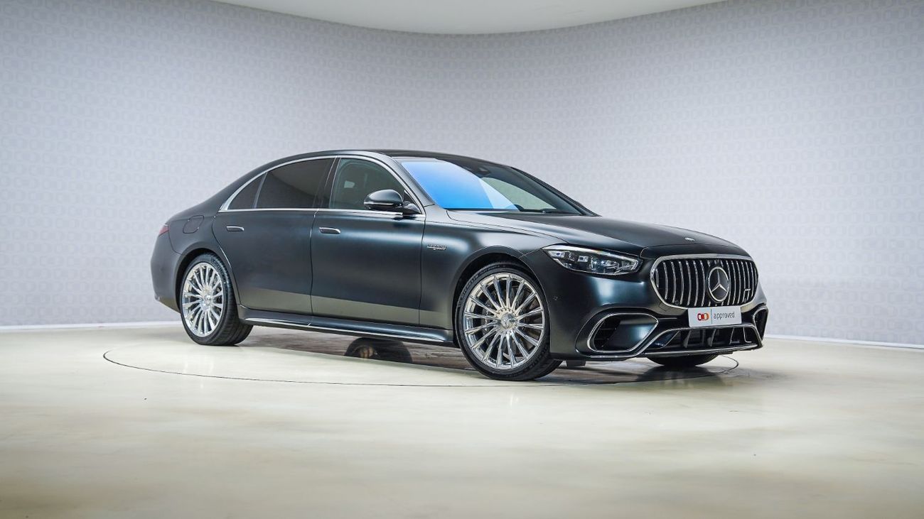 Mercedes-Benz S 63 AMG | AED 11,440 PM | Up to 3 Years Warranty