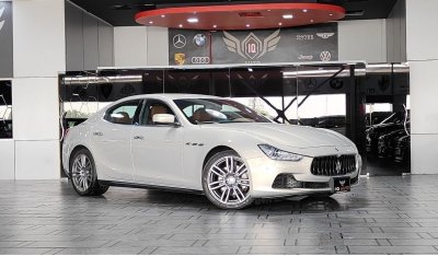 Maserati Ghibli AED 1,700 P.M | 2016 MASERATI GHIBLI S | FULLY LOADED | GCC | UNDER WARRANTY