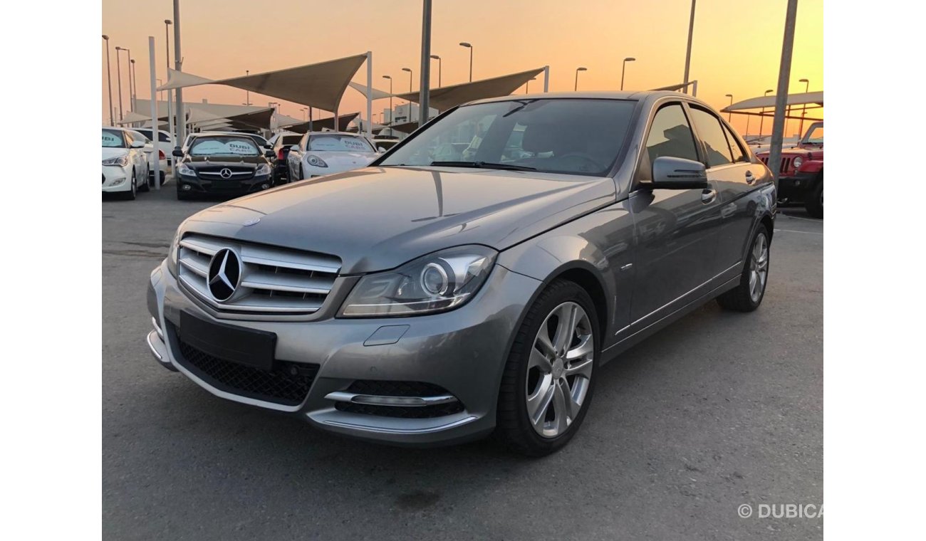 Mercedes-Benz C 300 Mercedes Benz C300 model 2012 GCC car prefect condition full option panoramic roof leather seats bac