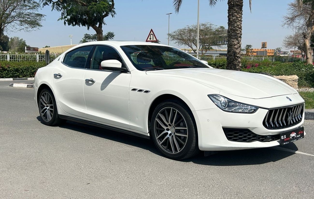 Maserati Ghibli Sport 3.0L 2018 GCC SINGLE OWNER IN MINT CONDITION