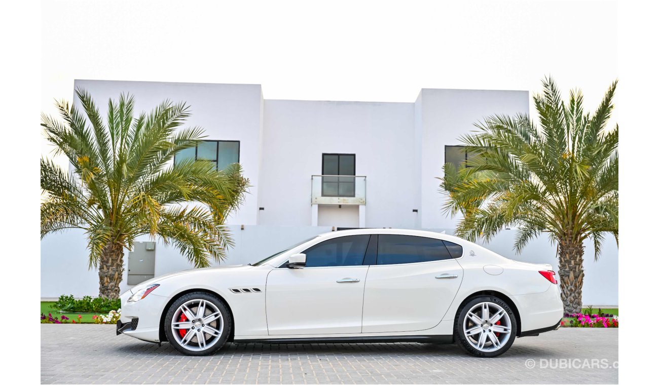 Maserati Quattroporte GTS - Fully Loaded - Full Agency History - AED 2,233 PM! - 0% DP