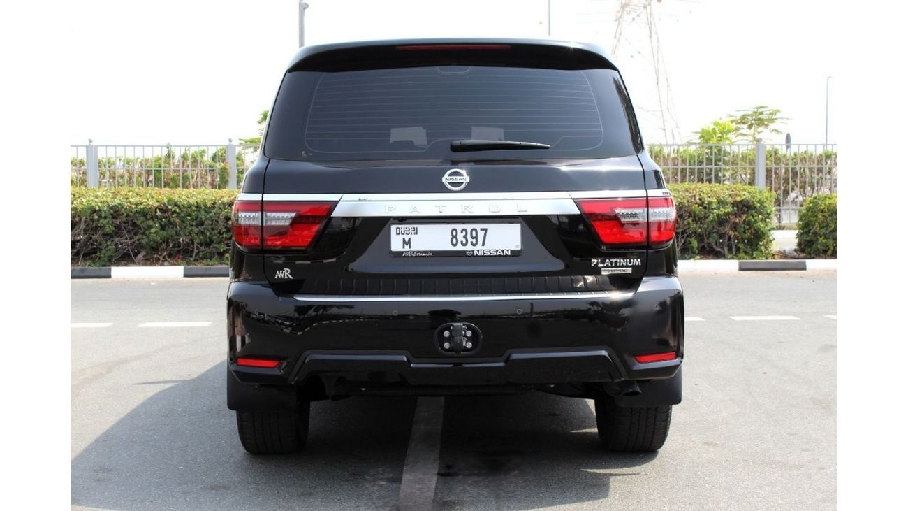 Nissan Patrol LE Platinum City GCC SPECS UNDER AGENCY  UNLIMITED KM WARRANTY