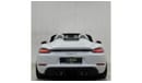 Porsche 718 Spyder 2020 Porsche 718 Spyder Manual, Feb 2026 Porsche Warranty, Full Porsche Service History, GCC