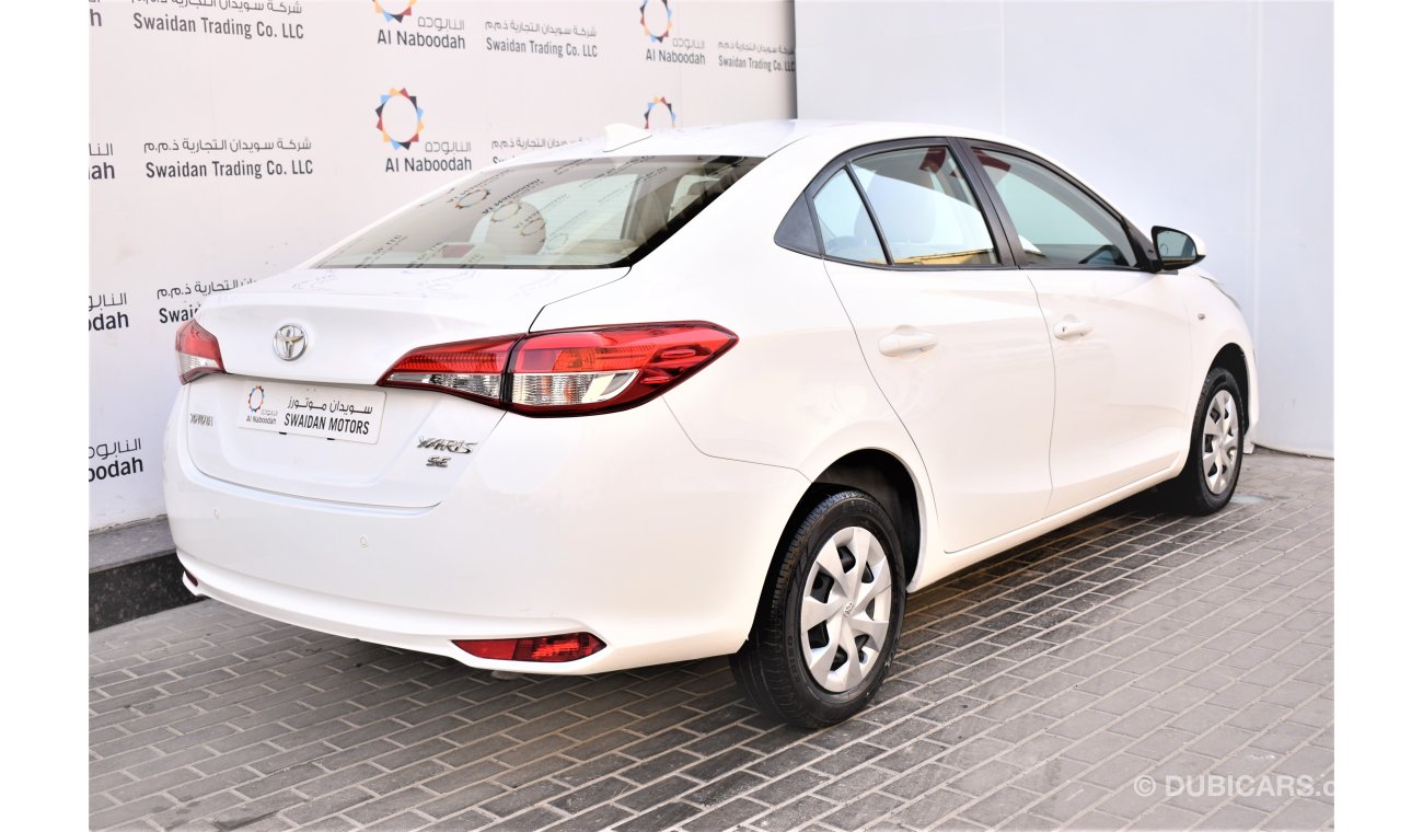 Toyota Yaris DEALER WARRANTY 1.5L SE SEDAN 2019 GCC SPECS