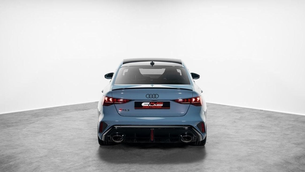 أودي RS3 STANDARD - 2025 - Euro Specs - Under Dealer Service Contract