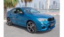 بي أم دبليو X4 BMW X4 M40i خليجي بحالة ممتازة موديل 2017 ،لون مميز 6 سلندر