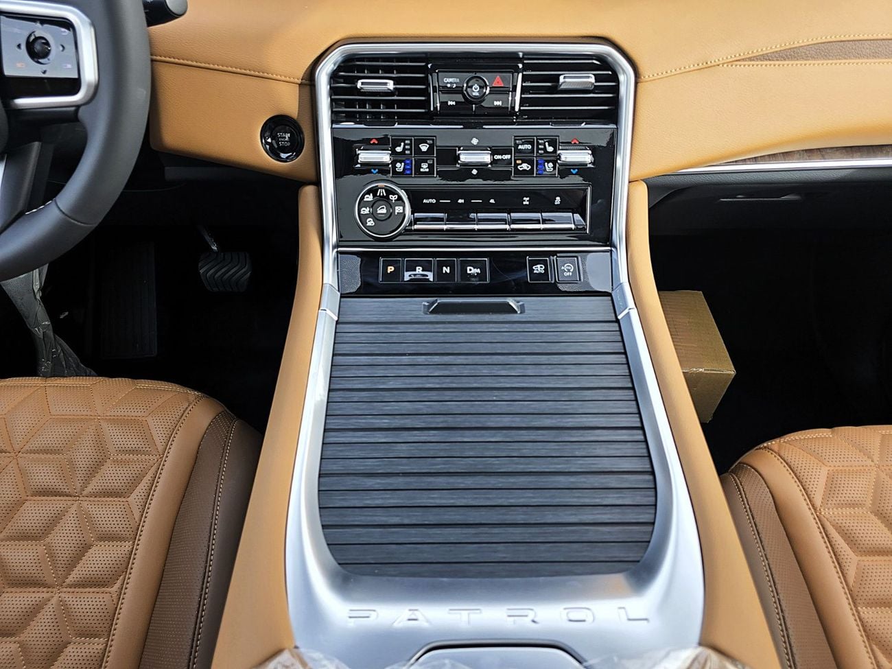 Nissan Patrol Nissan Patrol LE Platinum City 3.5l Twin turbo petrol A/T 4WD SUV Grey Color Inside Tan GCC 2026 Mod