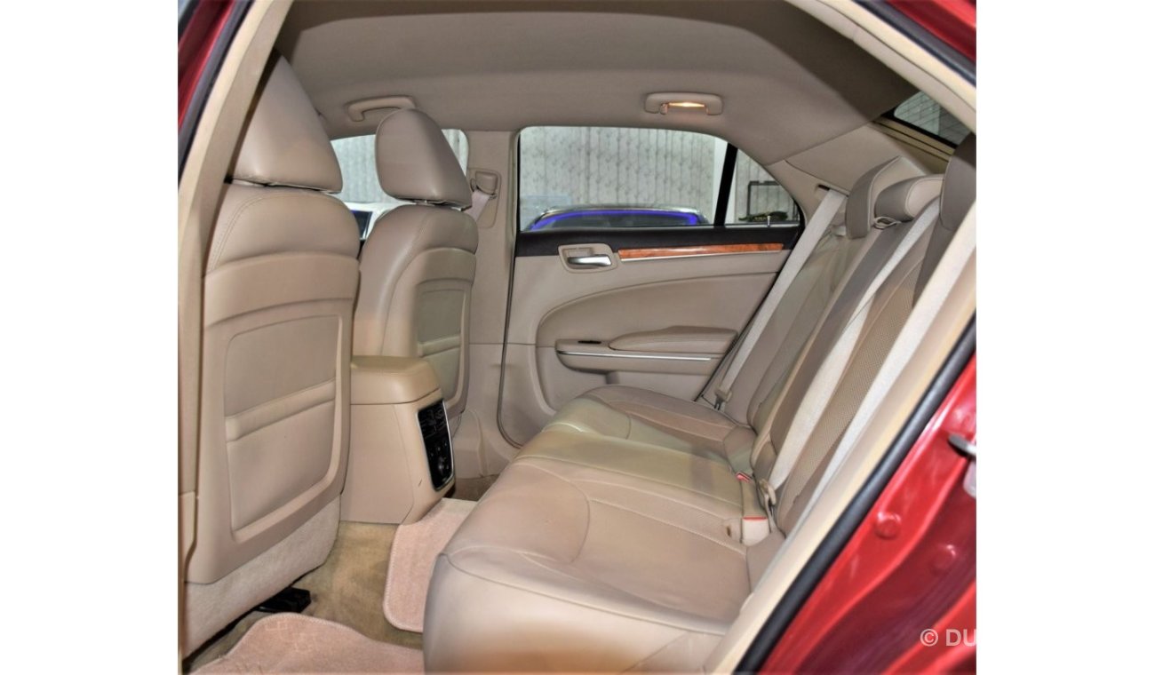 Chrysler 300C AED 646 Per Month / 0% D.P | Chrystler 300 C 2014 Model!! in Red Color! American Specs