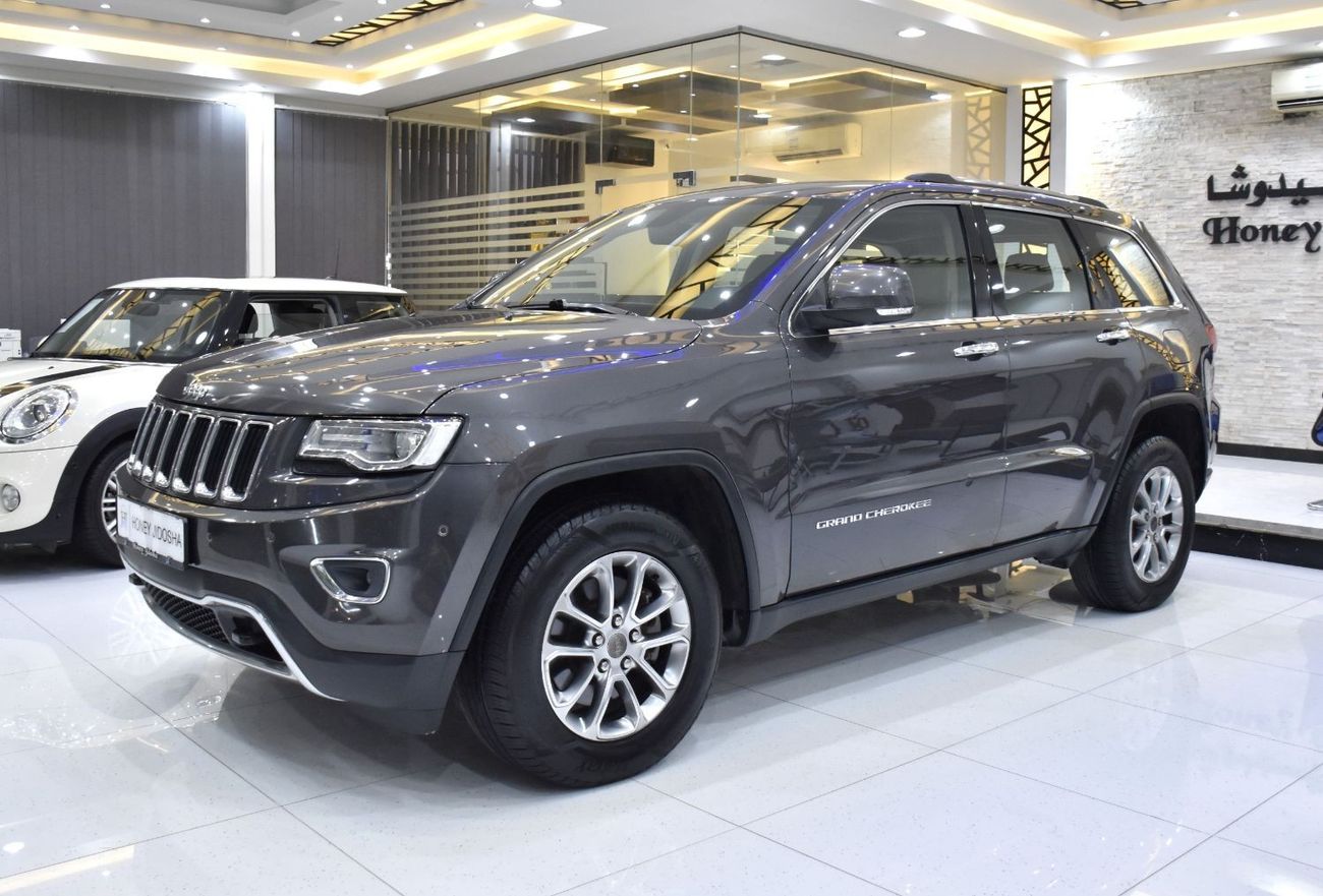جيب جراند شيروكي EXCELLENT DEAL for our Jeep Grand Cherokee Limited 4WD ( 2015 Model ) in Grey Color GCC Specs