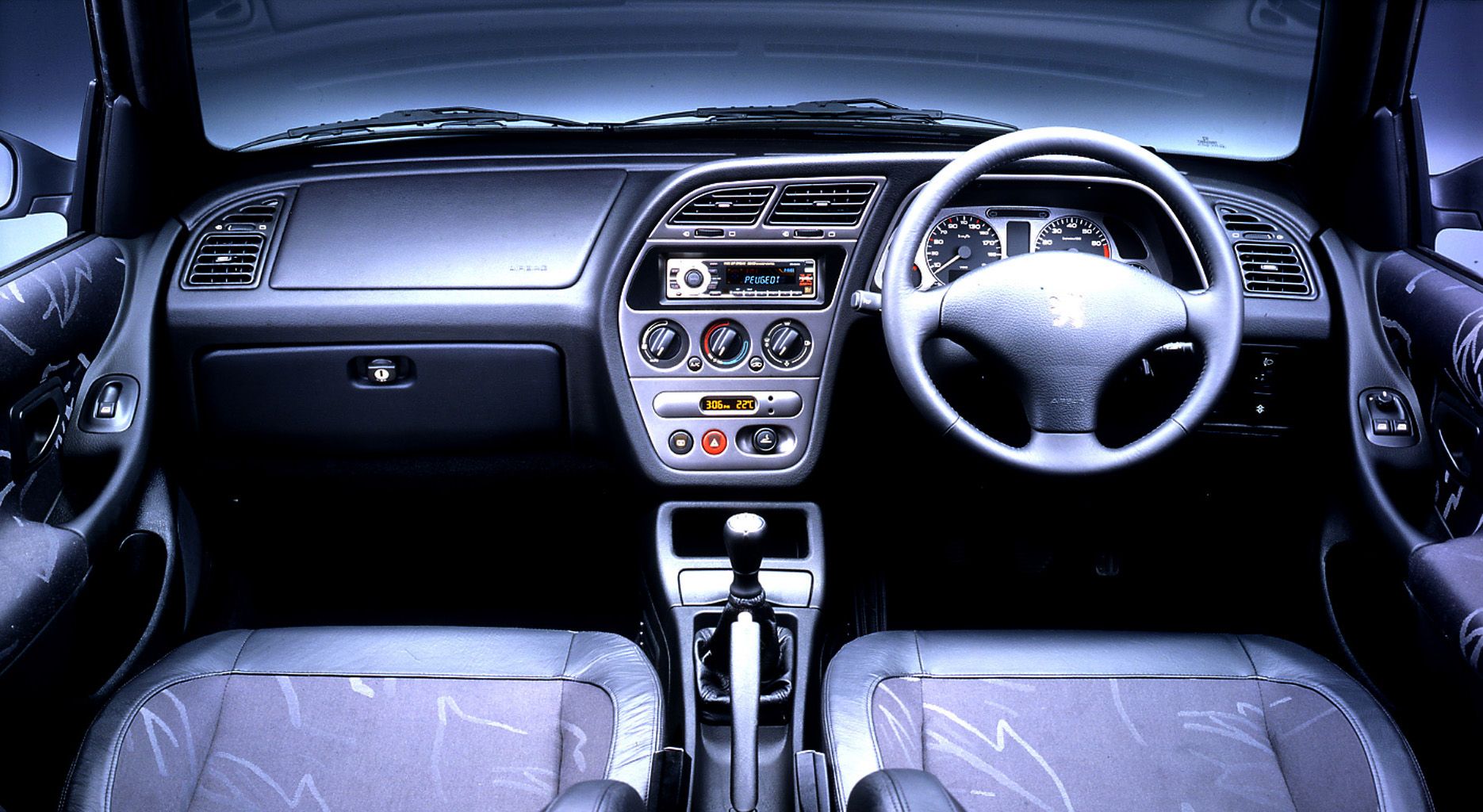 Peugeot 306 interior - Cockpit