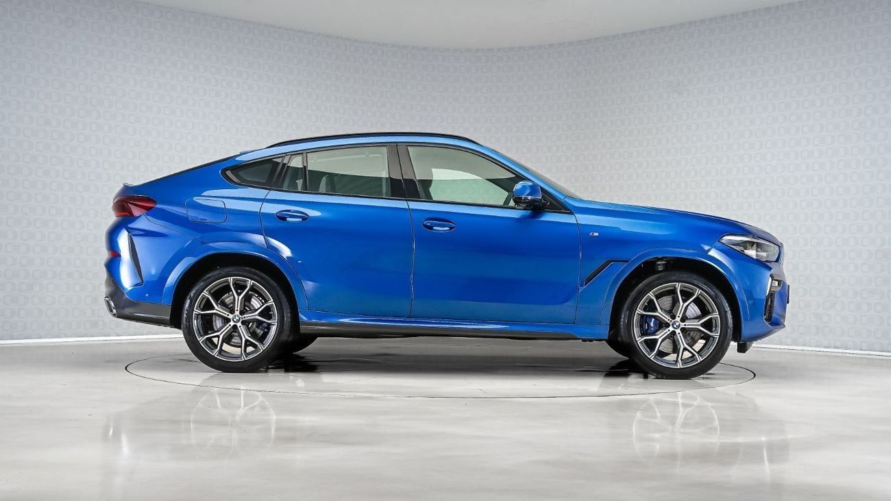 BMW X6 40i M Sport 3.0L | AED 3,685 PM | Up to 3 Years Warranty | GCC