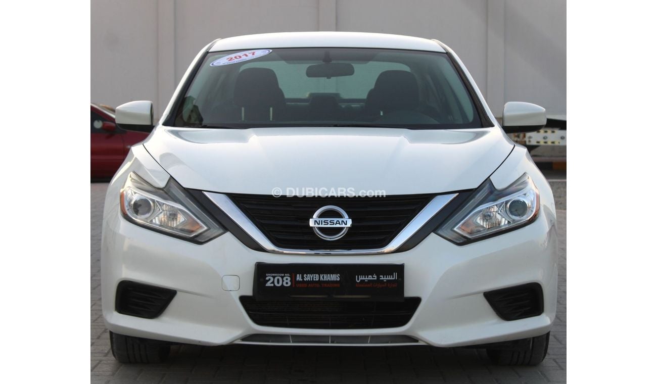 Nissan Altima S NISSAN ALTIMA 2017 WHITE GCC EXCELLENT CONDITION WITHOUT ACCIDENTS
