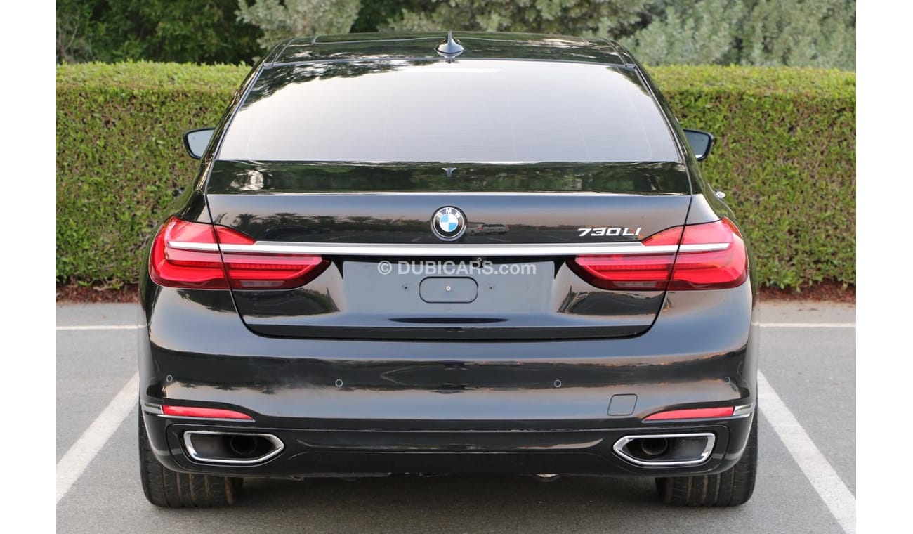 BMW 730Li BMW LI 730 GCC 2017 FULL OPTION PERFECT CONDITION