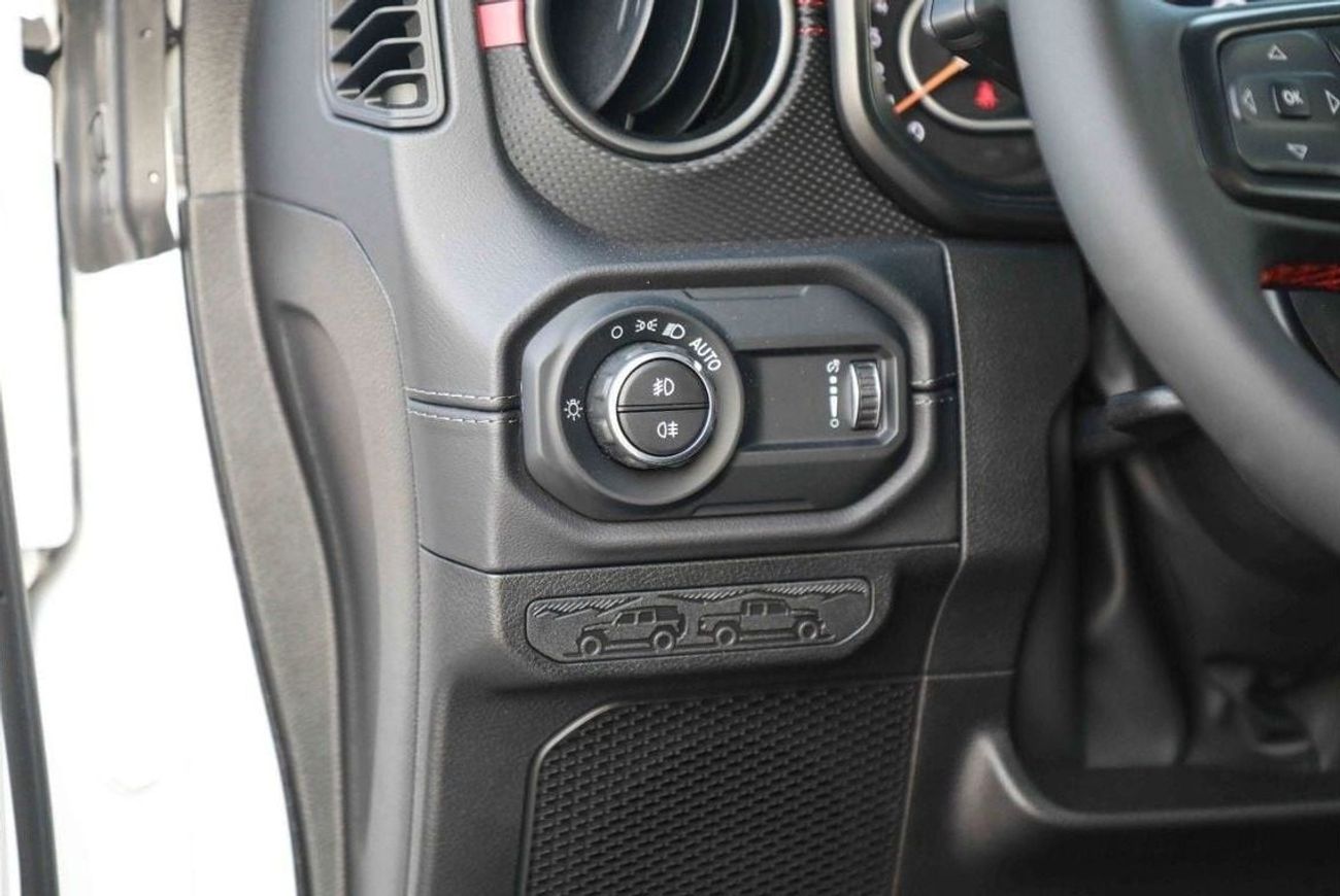 Jeep Wrangler 2024 Jeep Wrangler Rubicon Xtreme 2.0L Turbo – White inside Black & Red | Export Only