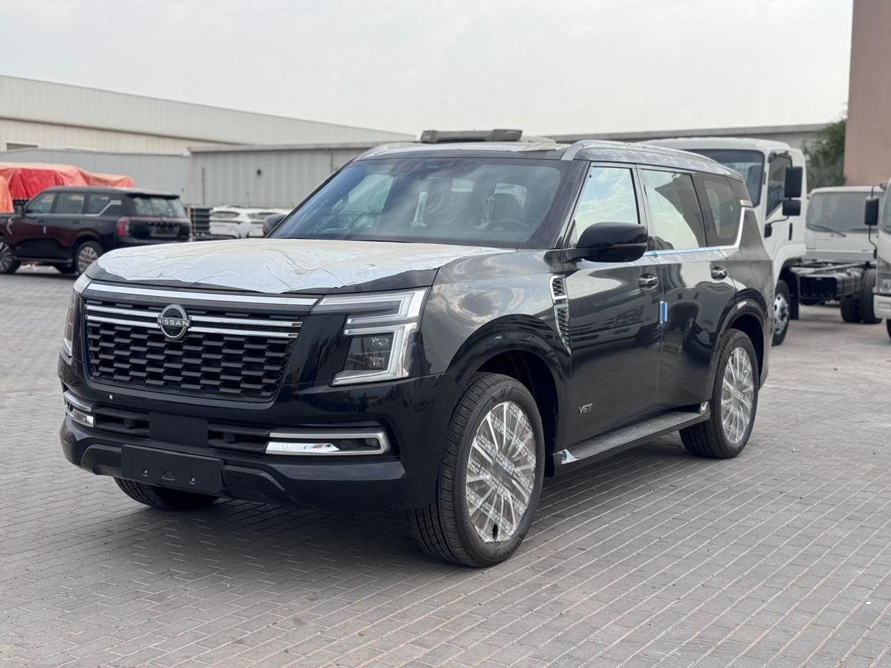 Nissan Patrol LE PLATINUM CITY 3.5L_ 2026_ (BLACK _TAN)