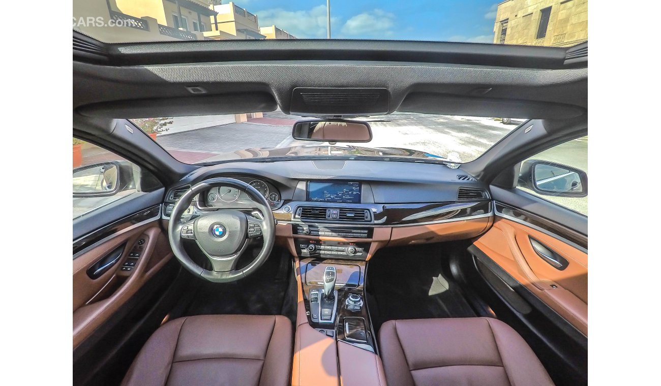 BMW 530i 2013 AED 1370 P.M with 0% D.P under warranty