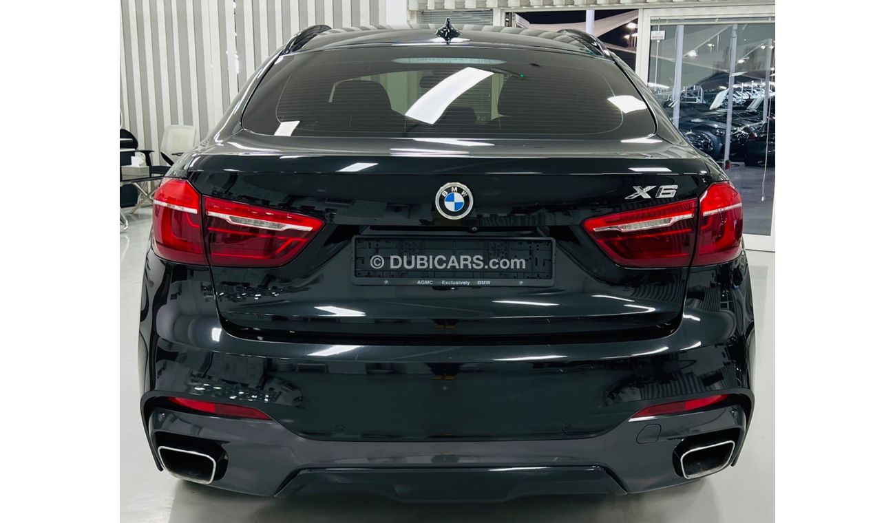 BMW X6 50i M Sport GCC .. FSH .. Perfect Condition .. Original Paint ..