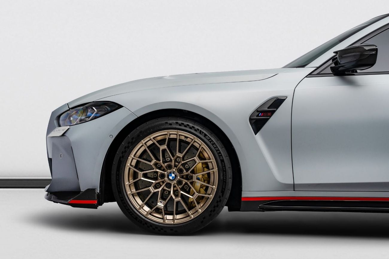 بي أم دبليو M3 CS XDRIVE BUY NOW, PAY 2027 | THE BLACKLINE STANDARD | August 2028 Warranty + Service, GCC