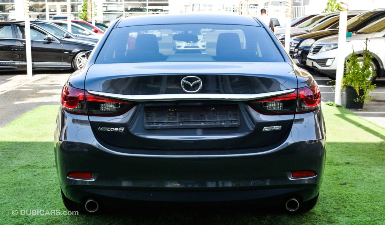 مازدا 6 خليجى رقم 2 مثبت سرعة تحكم كاميرا شاشة ريموت مرايا كهرباء تحكم بحالة ممتازة لاتحتاج لأى مصاريف .
