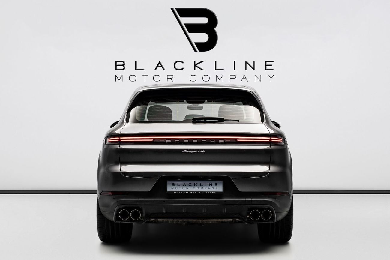 Porsche Cayenne STD BUY NOW, PAY 2027 | THE BLACKLINE STANDARD | 2025 Porsche Cayenne SUV, 3.0 TC V6, AWD, 353bhp, 8