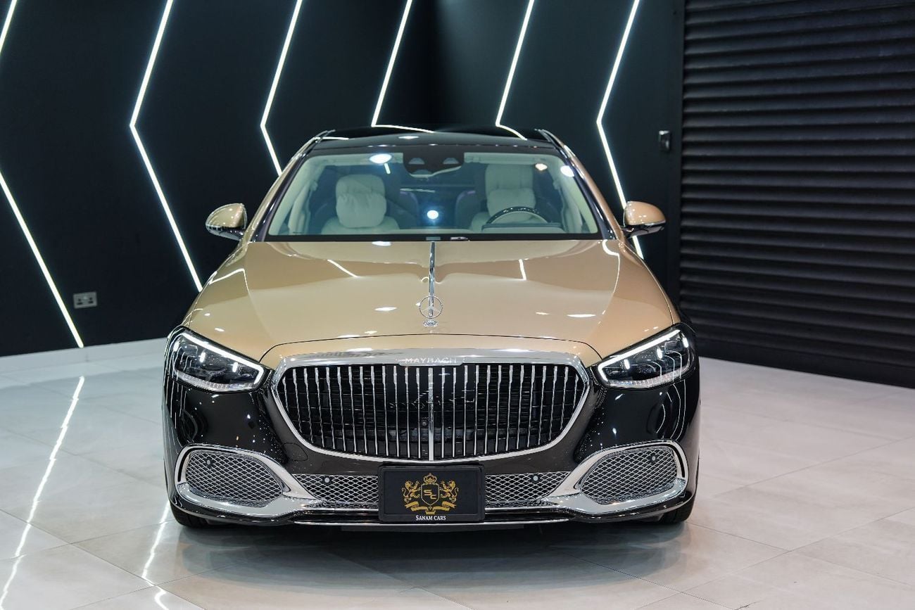 Mercedes Maybach S680 Maybach Two-Tone, BRAND NEW, Executive Rear Seat Pack Plus, EMC Warranty + Service!!