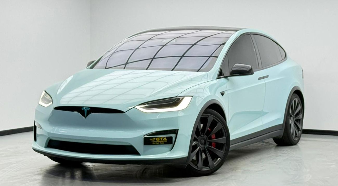 Tesla Model X Plaid (AWD) 2023 Tesla Model X ,Tesla Warranty Battery&Drive Unit Warranty+Full Service History ,GCC