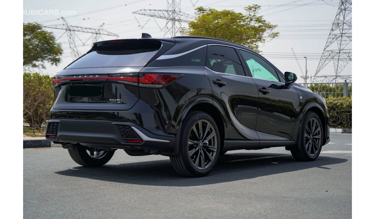 Lexus RX350 F_sport .with Heads up display