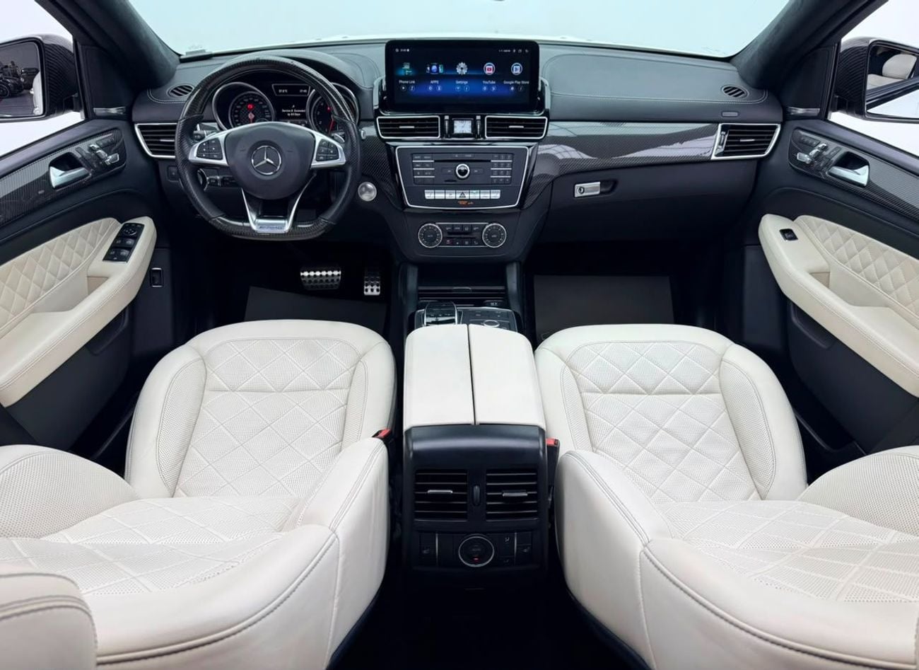مرسيدس بنز GLE 43 AMG STD 2017 Mercedes Benz GLE43 AMG 4MATIC Coupe, Carbon Fiber Interior, Fully Loaded, Excellent Condition