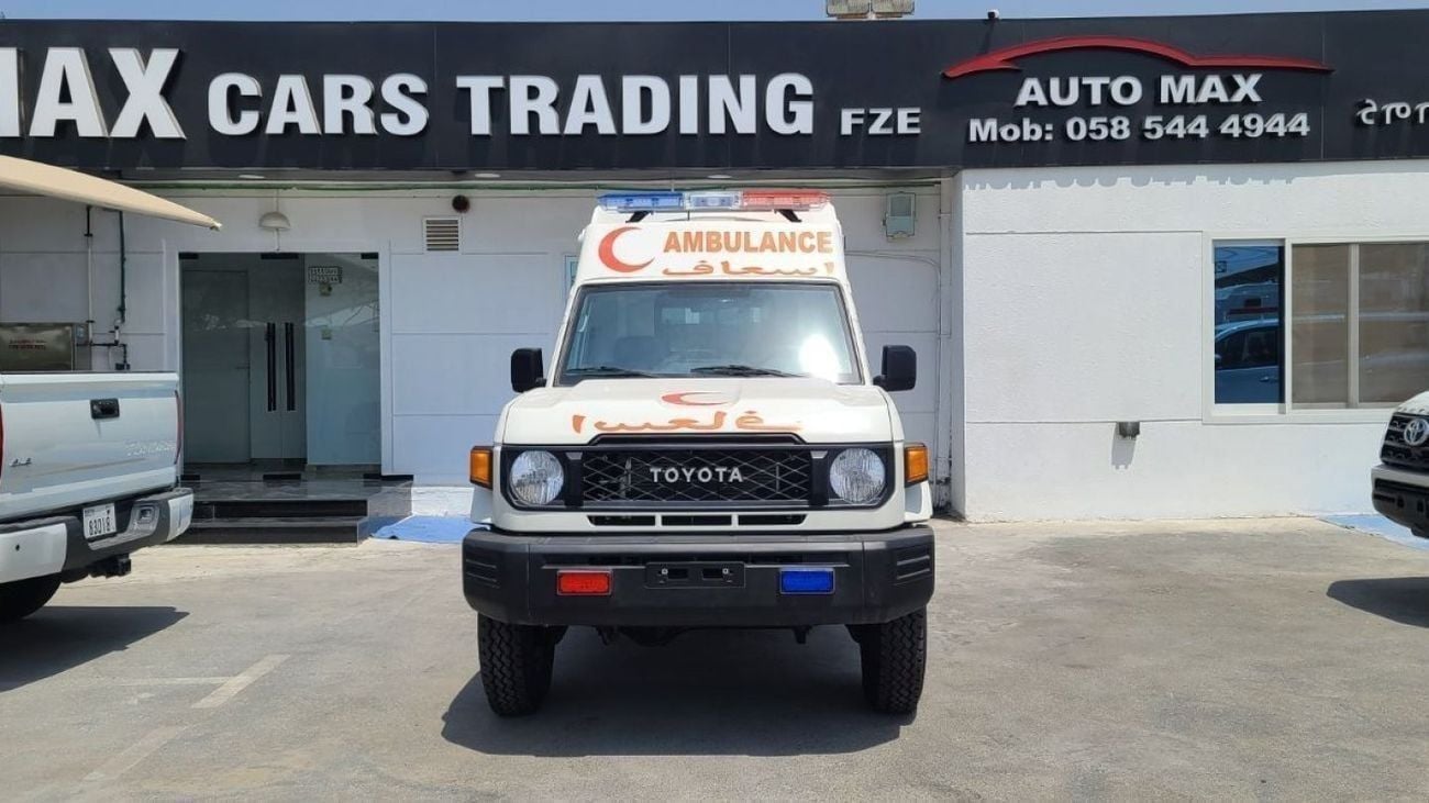 Toyota Land Cruiser 70 HT S- DLX 2026 TOYOTA LC78 2.8L DSL MT HIGHROOF AMBULANCE HT