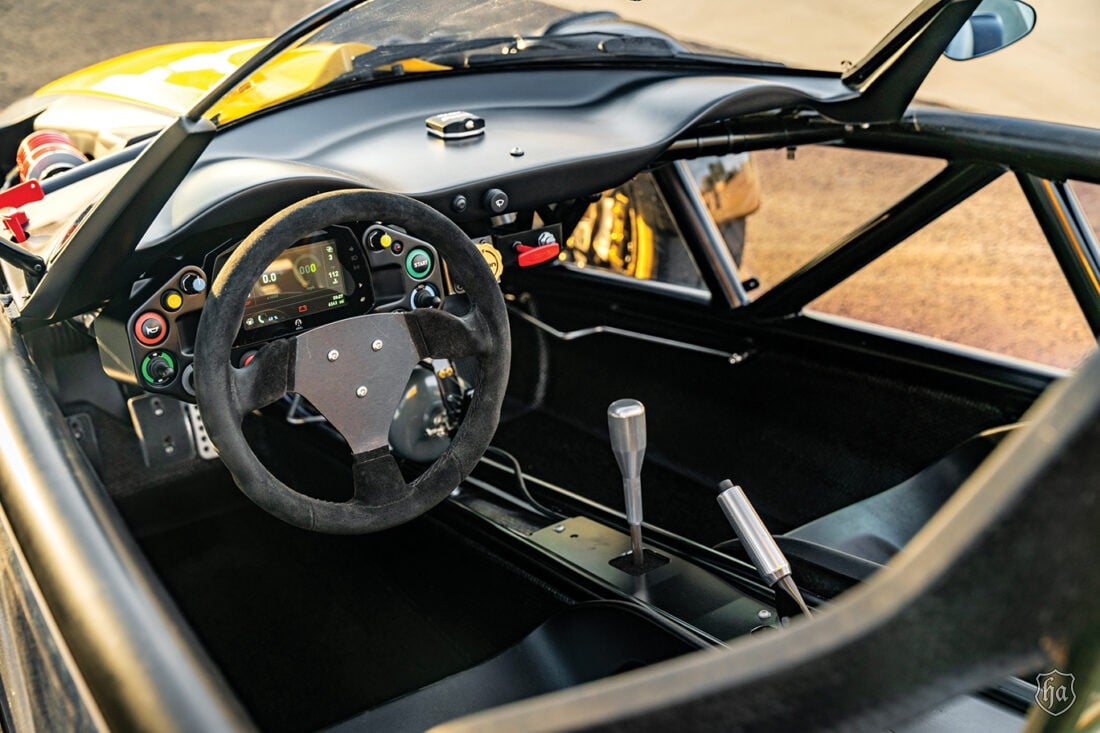 Ariel Atom interior - Cockpit