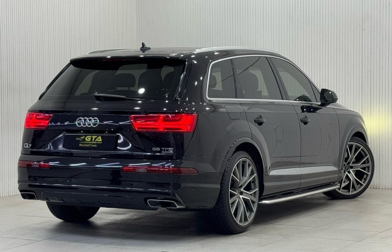 أودي Q7 55 TFSI quattro 3.0L 2019 Audi Q7 V6 55 TFSI Quattro, 1 Year Warranty, Agency Full Service History,