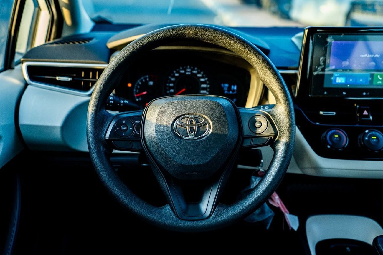 تويوتا كورولا XLI Toyota Corolla gcc spec  Engine 1,6 petrol  Basic option  Model 2026