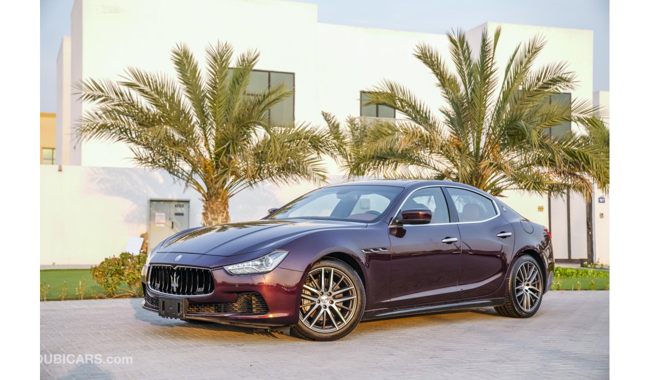 Maserati Ghibli | 1,841P.M | 0% Downpayment | Full Option |  Immaculate Condition